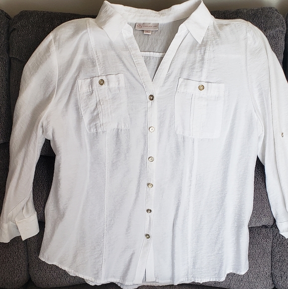 White button down - Picture 3 of 3